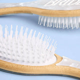 Iridescent Bride Hair Brush