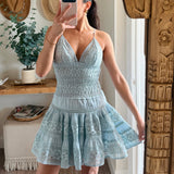 Emilia Embossed Mini Dress