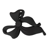 Large Matte Bow Clip