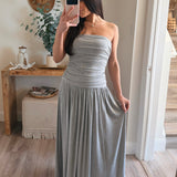 Sienna Strapless Maxi Dress