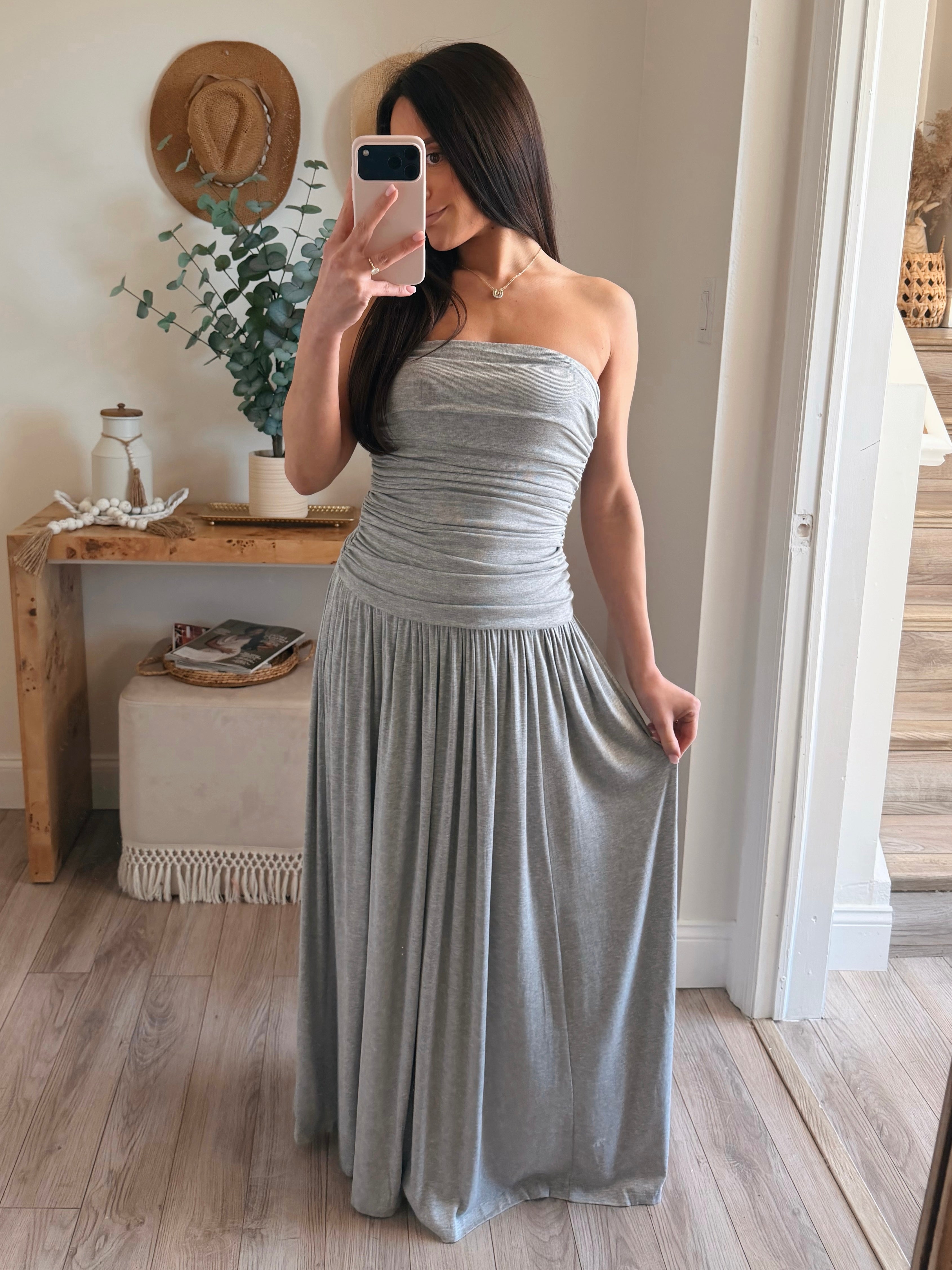 Sienna Strapless Maxi Dress – SHOP LYSS + LIN