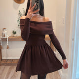 Brown Stephanie Dress
