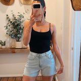 JBD Studded Denim Shorts