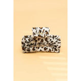 Wrap Animal Print Fabric Hair Claw Clips