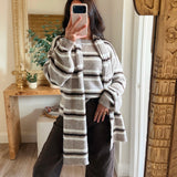 Hudson Valley Scarf Sweater Set