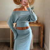Stella Foldover Maxi Skirt