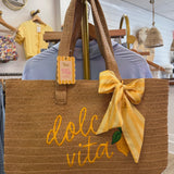 Straw & Sun Tote