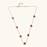 C3 Red Mini Flora Necklace