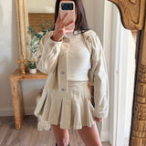 Lindsay Twill Cropped Jacket