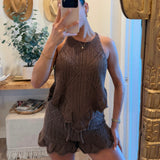 Hannah Handkerchief Tank Top