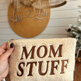 Mom Stuff Teddy Pouch
