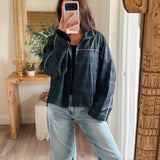 Millie Plaid Zip-Up Jacket