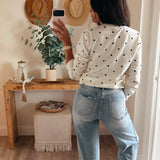 Shelly Polka Dot Cardigan