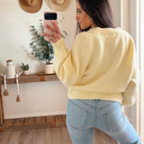 Vanilla Soft Preppy Zipper Cardigan