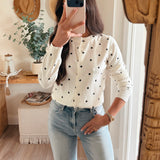 Shelly Polka Dot Cardigan