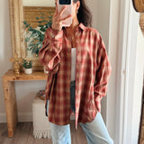 Scarlett Oversized Plaid Shirt