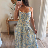 Jolie Floral Smocked Maxi Dress