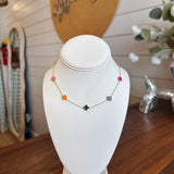 Nikki Smith E5 Multi Color Floral Necklace