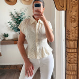 Posie Polka Dot Blouse