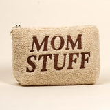 Mom Stuff Teddy Pouch