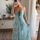 Skye Spring Butterfly Detail Maxi Dress