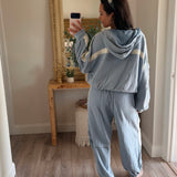 Porcelain Dreams Hooded Jacket