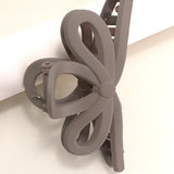 Xtra Large Matte Bow Hair Clip Claw
