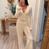 Cream Scallop Lace Trim Set