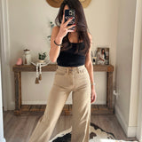 JBD CUFFED KHAKI PANTS