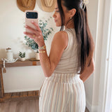 Slate Double Gauze Wide Leg Pants