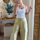 Luna Polka Dot Wide Leg Pants