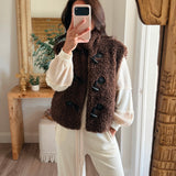 Cocoa Aspen Fleece Vest