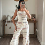 Amelia Multi Color Stripe Pattern Top