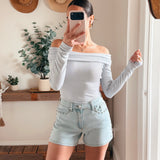 JBD Studded Denim Shorts