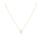 B6 Silver/Gold 12MM Sahira Off To The Races Necklace