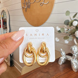Sahira D2 Andy Knot Earrings