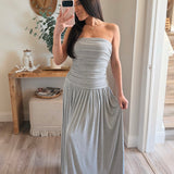 Sienna Strapless Maxi Dress