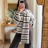 Hudson Valley Scarf Sweater Set