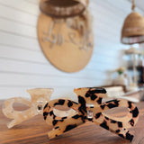 Bow Ribbon Rhinestone Hair Claw Clips