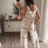 Amelia Multi Color Stripe Pattern Top