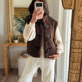 Cocoa Aspen Fleece Vest
