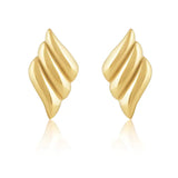 SAHIRA F8 TWO TONE STATEMENT EARRING