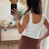 NIKIBIKI Clean Line Sweet Heart Tank