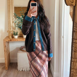 Dana Layered Look Knit Cardigan