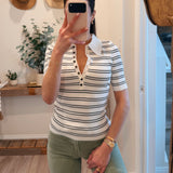 Ina Stripe Top
