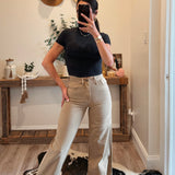 JBD CUFFED KHAKI PANTS