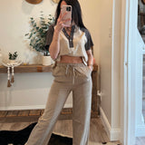 Straight Leg Pull-On Tensil Cargos