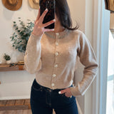 Embellished Sweater Cardigan