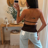 Karrie Polka Dot Halter Top