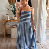 Camila Striped Maxi Dress